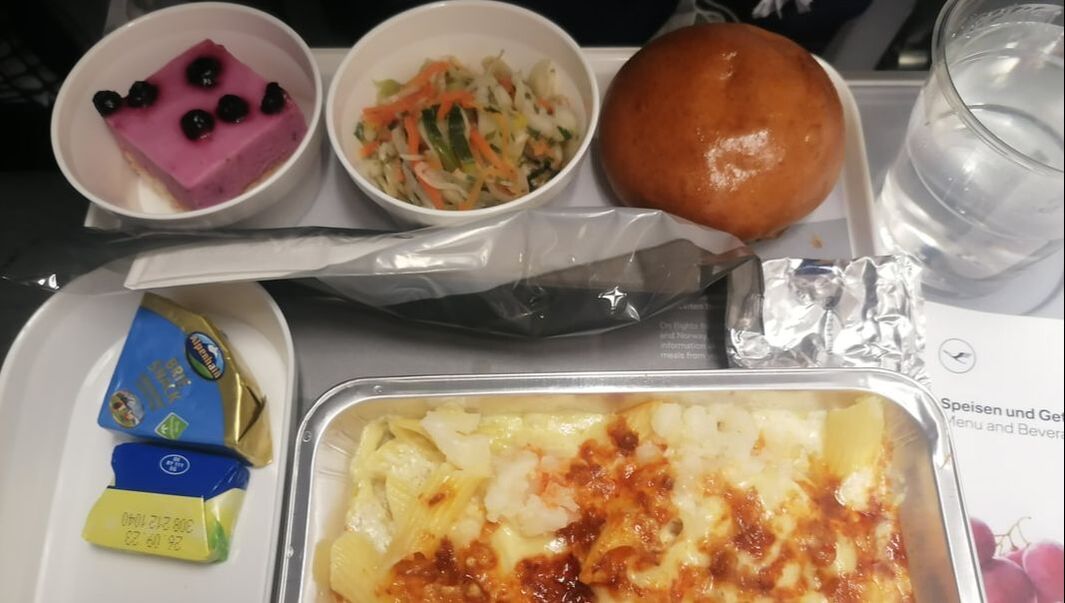 Airplane food