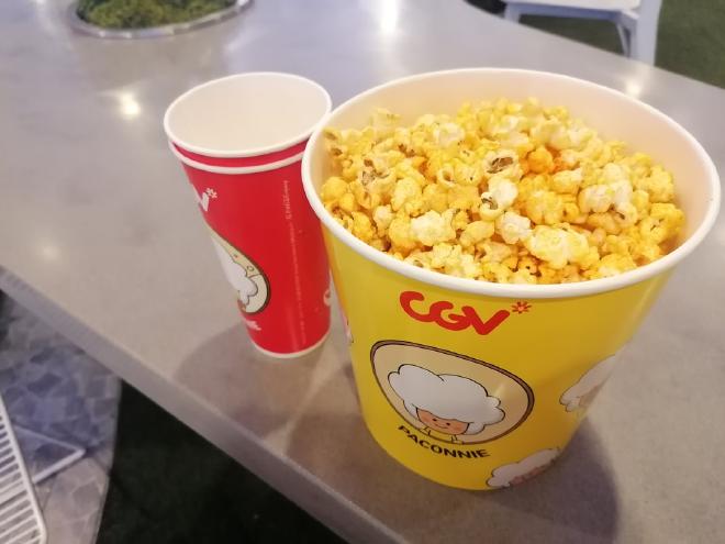 Heinz ketchup flavored popcorn